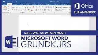 Microsoft Word Grundkurs Für Anfänger Alles was du wissen musst  Microsoft Office Tutorial Serie [upl. by Nicolais]