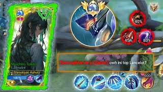 LANCELOT GAME PLAY SOLO RANK FARMING LANCELOT [upl. by Ahsilad]