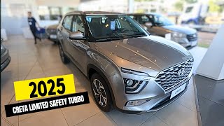 🔥 HYUNDAI CRETA LIMITED SAFETY 2025  A Versão mais Vendida [upl. by Tnahs]