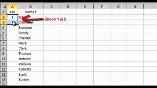 How to create sequential number in Excel FAST [upl. by Heddy825]