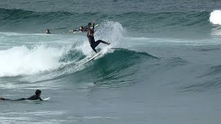 surf en Galicia playa doniños [upl. by Divd]