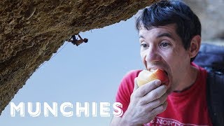 Legendary Rock Climber Alex Honnolds Vegetarian Diet [upl. by Valsimot]