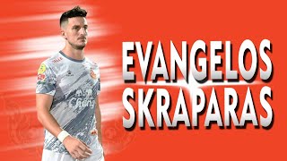 EVANGELOS SKRAPARAS  STRIKEROFENSIVE MIDFIELDER  2022 [upl. by Junius]