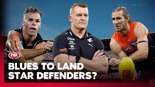 Carlton set to trade for AllAustralian defenders I Tackle the Headline I Fox Footy [upl. by Sassan]