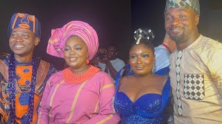 ENIOLA BADMUS ODUNLADE ADEKOLA NIYI JOHNSON TOYIN ABRAHAM AT LISABI MOVIE PREMIERE [upl. by Eecart458]