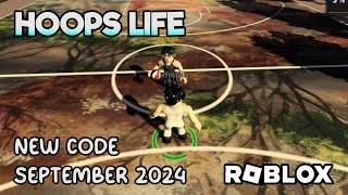 Roblox Hoops Life New Code September 2024 [upl. by Uaeb86]