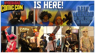 Hyderabad Comic Con 2024 At Hitex Exhibition Centre  Highlights [upl. by Mueller]