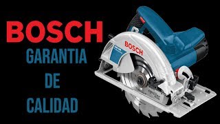 Sierra circular bosch gks 190 Profesional gama azul [upl. by Sellers]