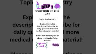 USMLE STEP 1 Question of the Day 36 [upl. by Scot]