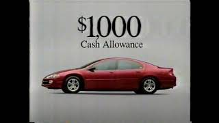 Dodge Intrepid Commercial 1999 [upl. by Nyra482]