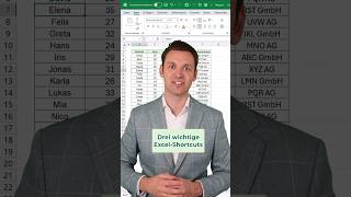 Drei Excel Shortcuts zum Bearbeiten von Zeilen 🤗🚀 excel tippsundtricks karriere [upl. by Oynotna90]