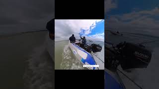 Inflatable Boat Fishing wales uk with the 380 V air lite [upl. by Shurlock303]