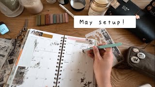 MAY Plan with me  ft ​⁠ SterlingInk [upl. by Inattirb]