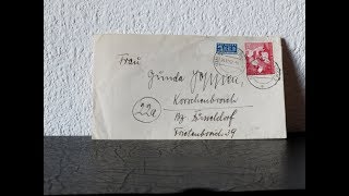 Wert von Briefmarken  Briefe bewerten mit Einzelfrankatur Mehrfachfrankatur Mischfrankatur [upl. by Hilleary270]