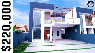 House Tour 09 • WHAT 220000 GETS YOU IN GHANA  SOLD [upl. by Elletnuahs]