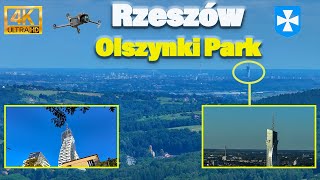 Rzeszów Olszynki Park  Najwyższy apartamentowiec w Polsce Dron  Rzeszów has the tallest one [upl. by Sirtemed342]