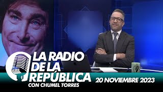 LA RADIO 20  20 DE NOVIEMBRE 2023  EL PULSO DE LA REPÚBLICA [upl. by Ecirrehs935]