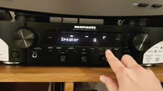 Unboxing and demo of Marantz NR1200 [upl. by Agni268]