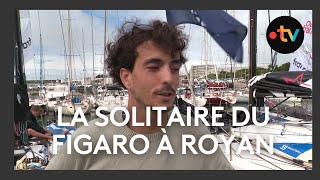 Les skippers de la Solitaire du Figaro en escale à Royan [upl. by Leumhs]