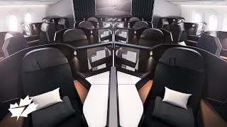 WestJet 787 Dreamliner Business Cabin 360° experience [upl. by Naesyar591]