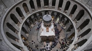 Tomb of Jesus in Jerusalem restored and unveiled [upl. by Atwater]