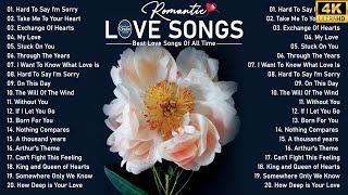 Love Songs Of All Time Playlist Romantic Love Songs 2024  Love Songs 70s 80s 90s WestlifeBoyzone [upl. by Sedinoel]