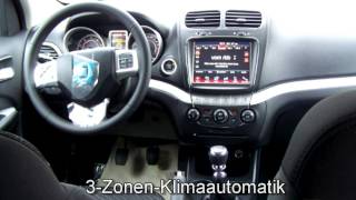 Fiat Freemont Urban 20 16V Multijet CT325936 Bossa Nova white Klimaautomatik Video [upl. by Paxon]