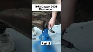 Nissan Datsun 240z Full Restoration Part5 automobile trending restoration youtubeshorts [upl. by Odravde96]