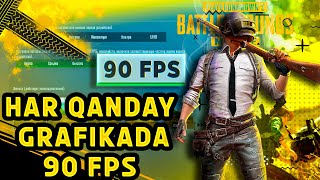 КАК СДЕЛАТЬ 90 FPS В ЛЮБОЙ ГРАФИКЕ НА ЭМУЛЯТОРЕ  HAR QANDAY GRAFIKADA 90 FPS QILISH  PUBG MOBILE [upl. by Enilraep432]