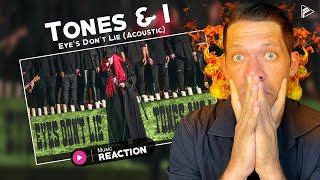 Tones amp I  Eyes Dont Lie Acoustic Reaction [upl. by Adnauqaj]