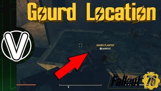 Fallout 76  Where To Farm Gourd Gourd Farm Location Fallout 76 Guide [upl. by Suedaht304]