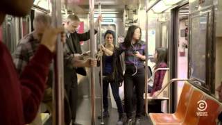 Broad City  Subway Pole [upl. by Acinna]