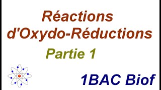 Réaction doxydoréduction OxRed 1Bac Cours  Exercices Corrigés Partie 1 [upl. by Fidelia]