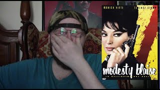 Modesty Blaise 1966 Movie Review  A Boring Spy Spoof [upl. by Evelin]