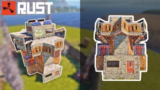 The Punisher  Strong DuoTrio Base Design  Rust Base Building 2021 [upl. by Silletram]