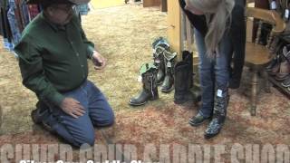 Western Dress Boots  How they should fit and what to look for [upl. by Katharyn]