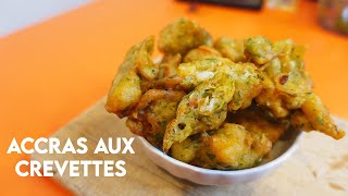 Recette d’accras de crevette [upl. by Ardnat]