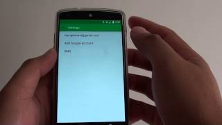 Google Nexus 5 How to Show  Hide Activity Status on Hangouts App [upl. by Miharbi]