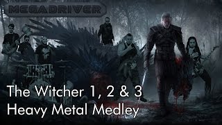 Gwynbleidd The Witcher 1 2 and 3 Heavy Metal Medley [upl. by Aitra]