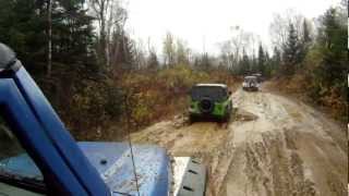 Club Jeep Montréal  Octobre 2011 StDonat Québec Canada [upl. by Trotter]