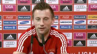 Olic im Interview nach seiner langen Verletzung [upl. by Bhayani]