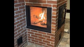 Masonry woodstove retrofit [upl. by Nospmas]