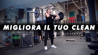 SQUAT CLEAN 🏋🏼‍♂️  I segreti del CrossFit Ep4 [upl. by Adyan657]