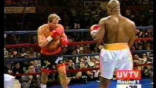 Tommy Morrison vs Razor Ruddock 13 [upl. by Anaul167]