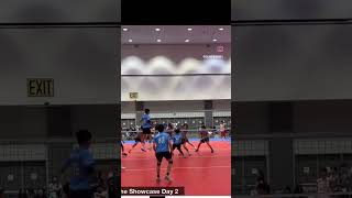 Setter Dump on Point 🏐🔥 boysvolleyball volleylyf volleyballworld volleylife [upl. by Yart]