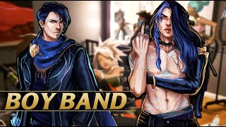 NEW BOYBAND SKINS TEASER  League of Legends [upl. by Hanoy586]