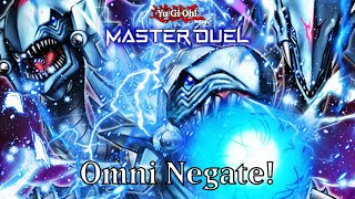 Updated BlueEyes Deck With An Omni Negate BlueEyes White Dragon Live Duels YuGiOh Master Duel [upl. by Gnolb712]