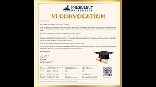 VI Convocation  17th Nov [upl. by Pinkham]