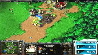 WCG2011GF War3 Super Match sky vs moon [upl. by Leahsim660]