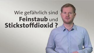 kurzerklärt Wie gefährlich ist Feinstaub [upl. by Ayatal]